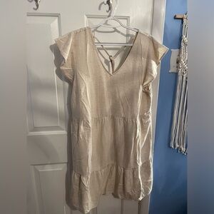 DEX Linen Blend Dress!
